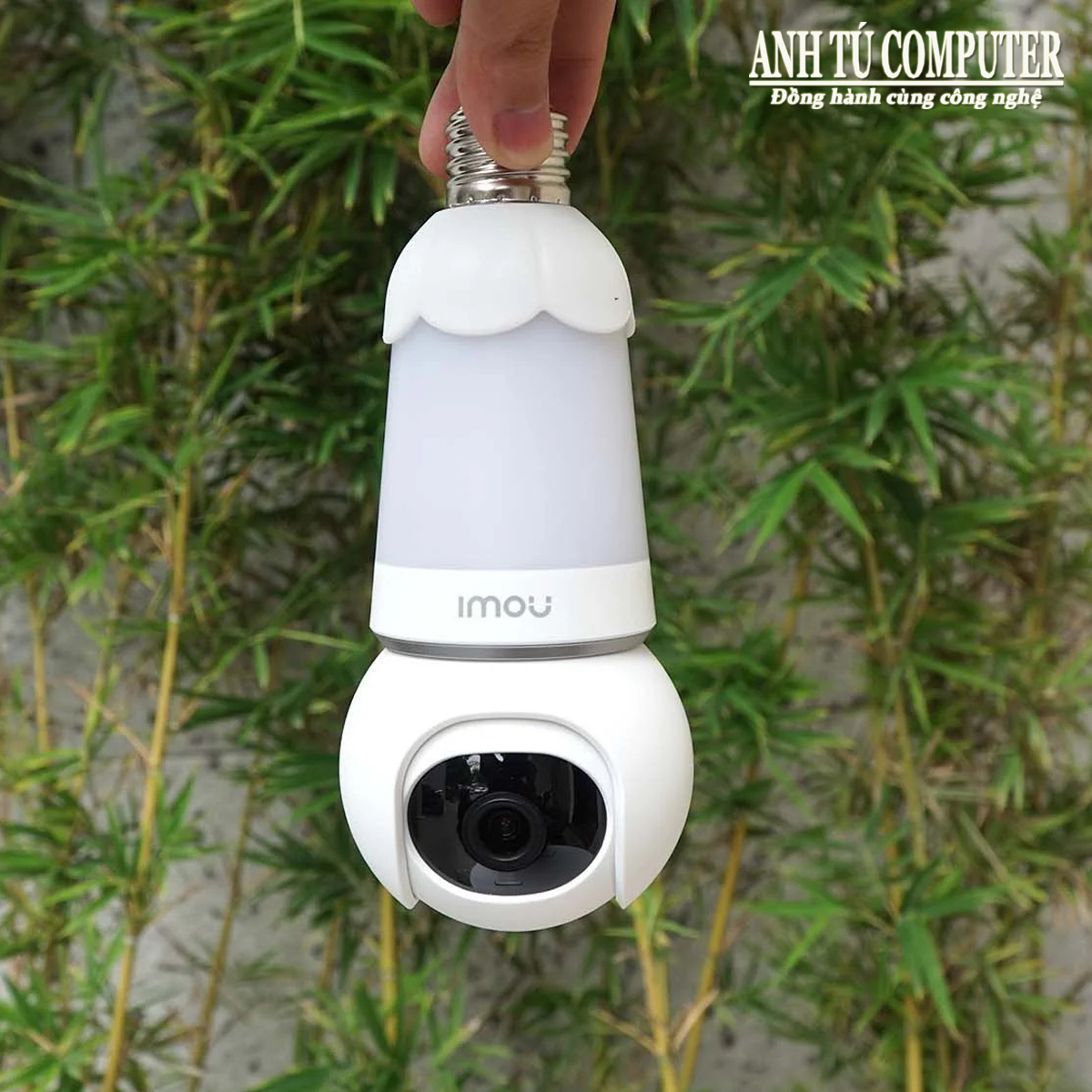 Camera WiFi bóng đèn 5MP 3K Imou Bulb Cam E27 IPC-S6DP-5M0WEB-E27