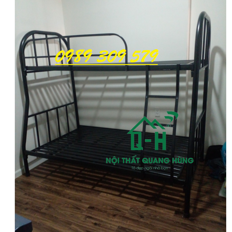 GIƯỜNG TẦNG SẮT ỐNG TRÒN CAO CẤP HCM