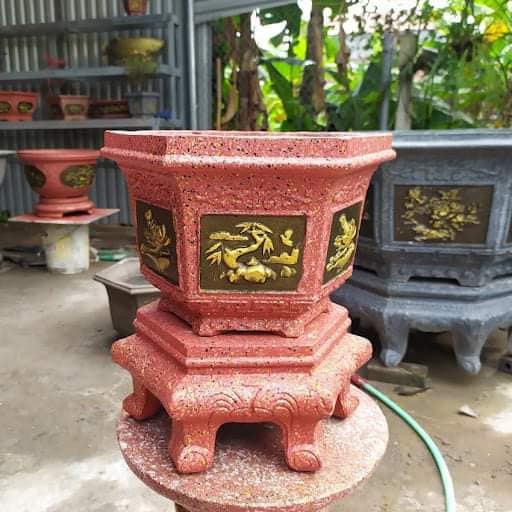 khuôn đúc chậu cảnh lục giác 25 (khuôn chậu ABS siêu bền)