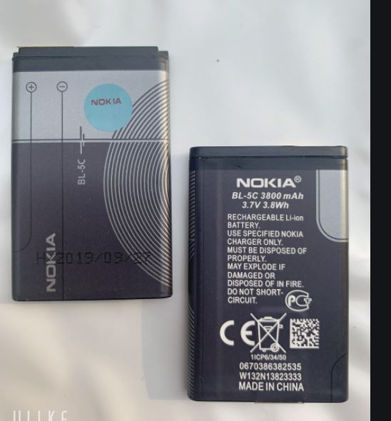 PIN NOKIA BL-5C ( 2IC CHỐNG PHÙ )