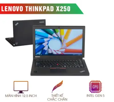 Laptop cũ [ HÀNG NGUYÊN ZIN SHIP US ] Lenovo ThinkPad X250 Core i5-5300U| 4GB| SSD 128GB| 12.5″HD, Win 10 Bản quyền, Cam kết sản phẩm đúng mô tả, Chất lượng đảm bảo, Bảo hành 06 tháng, Hỗ trợ chọn đời