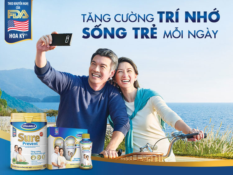 Sữa Bột Vinamilk Sure Prevent Lon 900g - HSD luôn mới