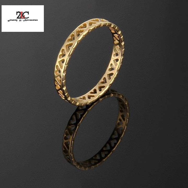 [HCM]Nhẫn Nữ Titan Cao Cấp Trái Tim Siêu Đẹp