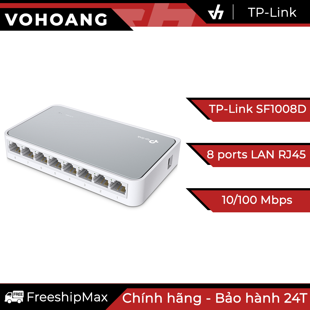 Switch tp-link tl-sf1008d 8 port