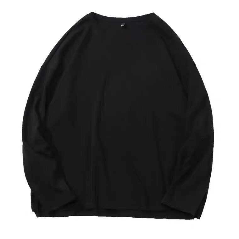 Áo Phông Tay Dài Unisex Phom Rộng