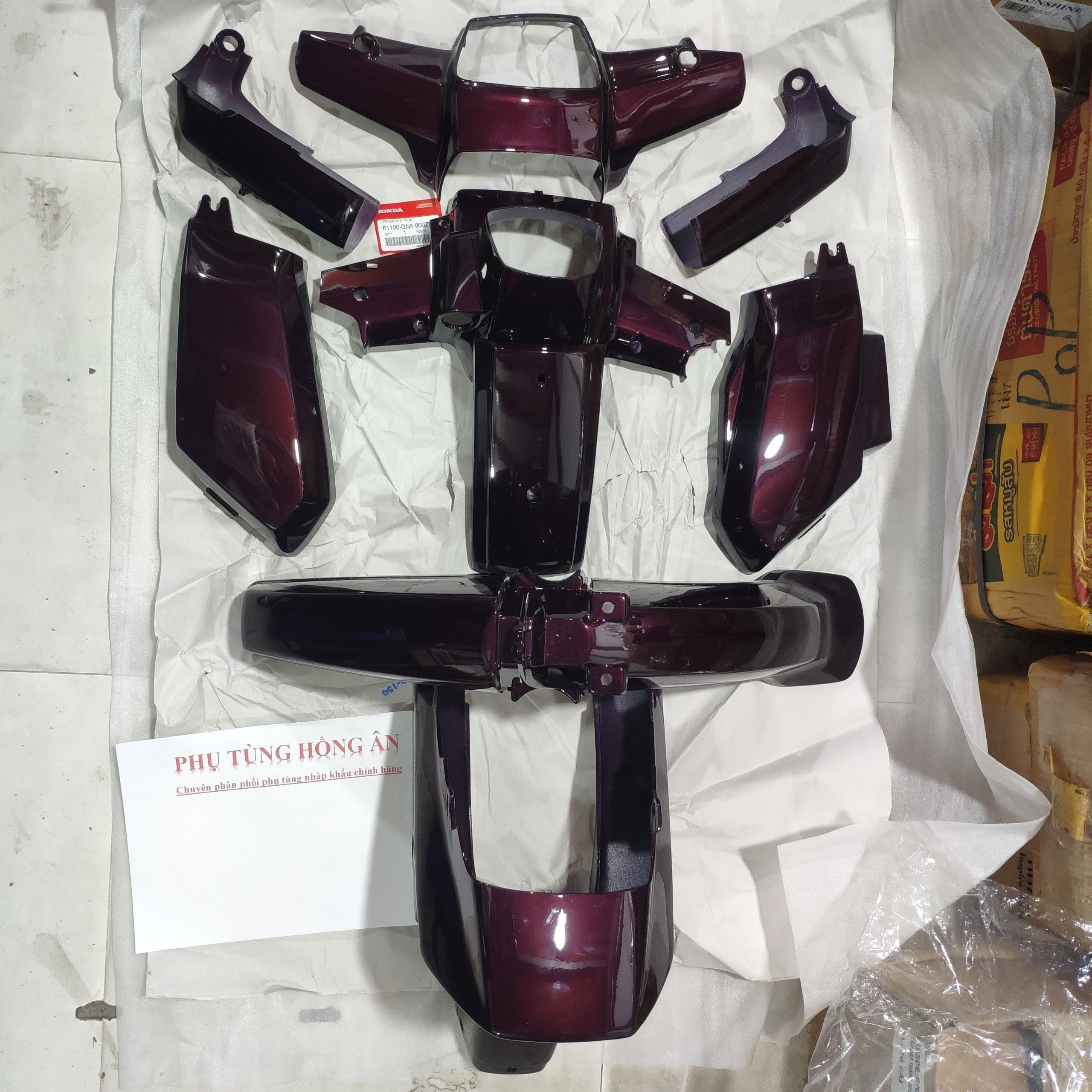 Dàn áo dream thái / dream ii 100, 110 nhập khẩu chính hãng honda thailand - pt hồng ân