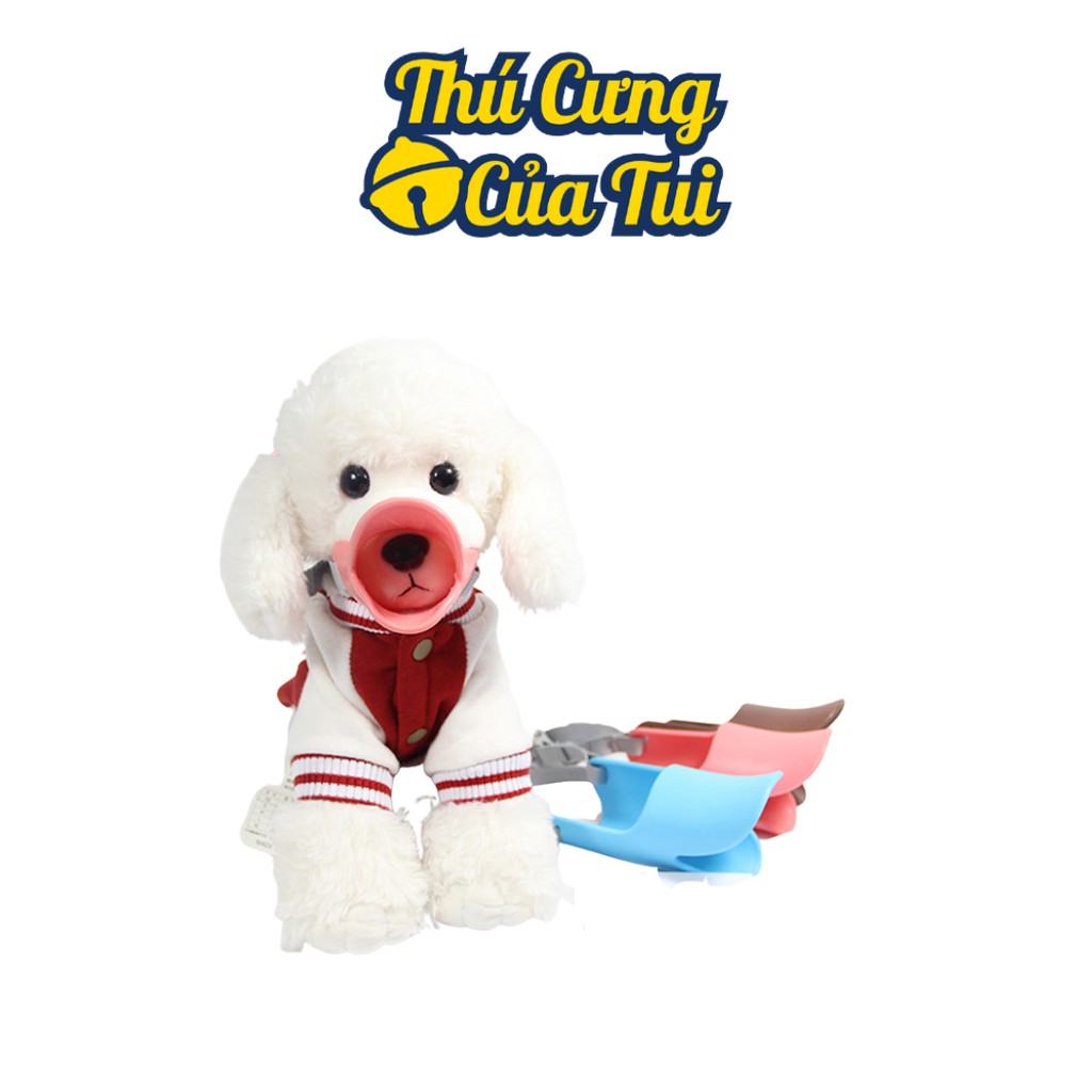 Rọ Mõm Silicon Mỏ Vịt Cho Thú Cưng - Thú Cưng Của Tui
