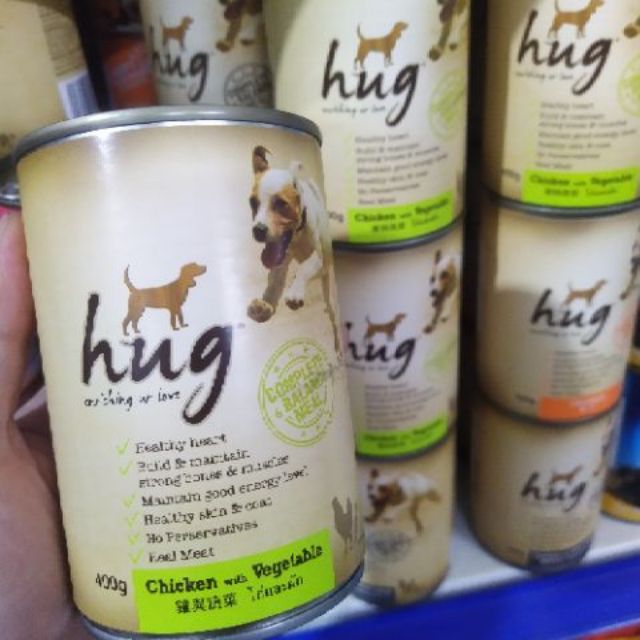 Pate dinh dưỡng cho chó HUG lon 400g