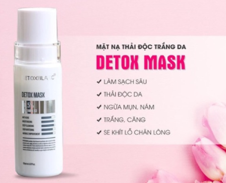 [CHÍNH HÃNG] MẶT NẠ SỦI BỌT THẢI ĐỘC DETOX BLANC.(MẪU MỚI NHẤT)