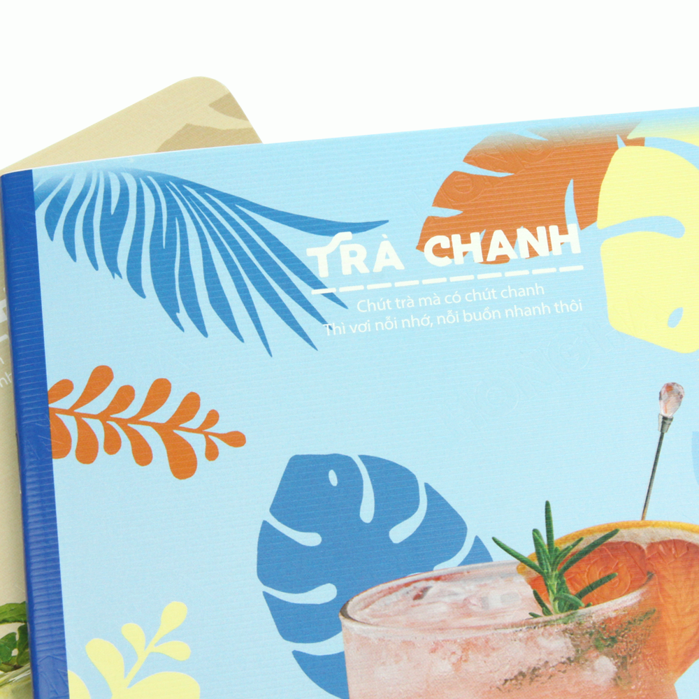 Lốc 5 Quyển Vở kẻ ngang 120 trang Study Keep Calm & Trà Chanh - 1399