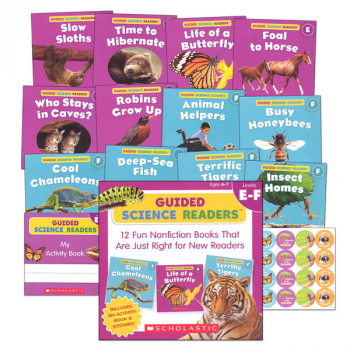 Scholastic Guided Science Reader Level A, B, C,D,E và F - 81 quyển | Nhập Khẩu