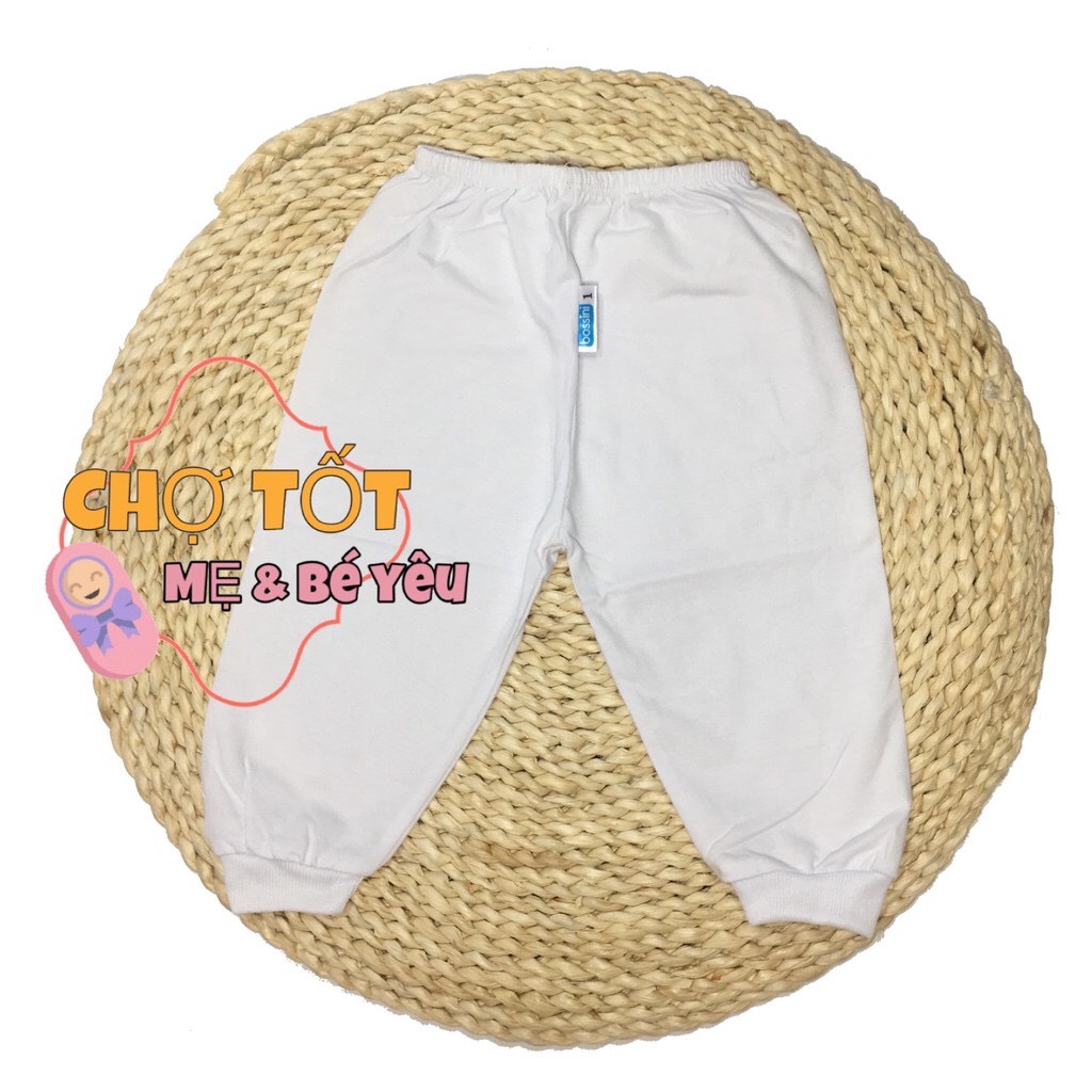 Quần dài ống bo cho bé sơ sinh , quần cotton dài bo ống chất đẹp