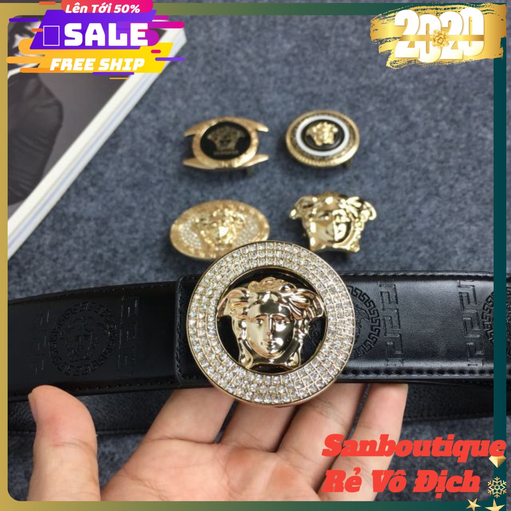 Thắt Lưng Đính Đá Cao Cấp.dây lưng nam.dây nịt nam