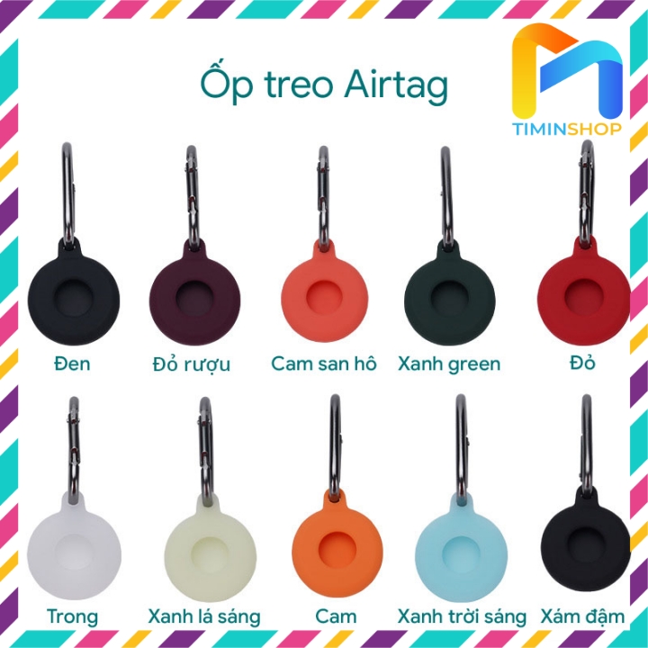 [HCM]Ốp cho Airtag/ Airtag 2 - Ốp móc treo cho Airtag