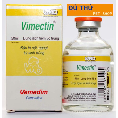 Vimectin - Trị ve, Bọ chét, ký sinh.