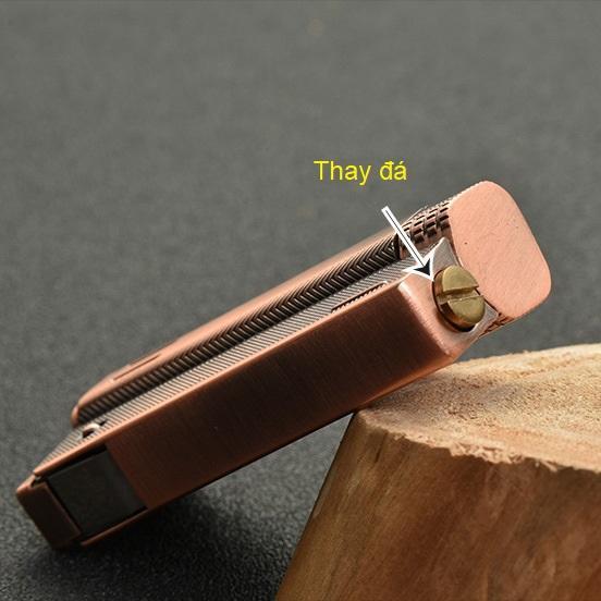 Bật lửa xăng đá đánh lửa tự động ND530