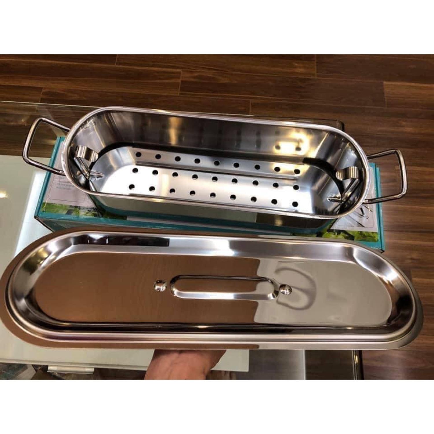 Nồi Hấp Cá Kitchen Craft Bản Nội Địa Đức GermanySnT 260019