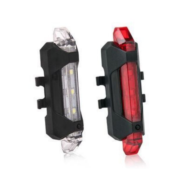 Đèn hậu xe đạp sạc USB