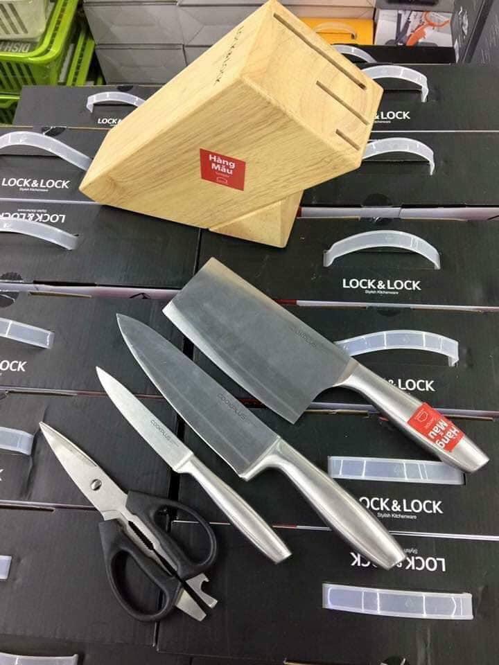 Bộ dao 5 món Lock&Lock Cookplus Rainbow LOR571A