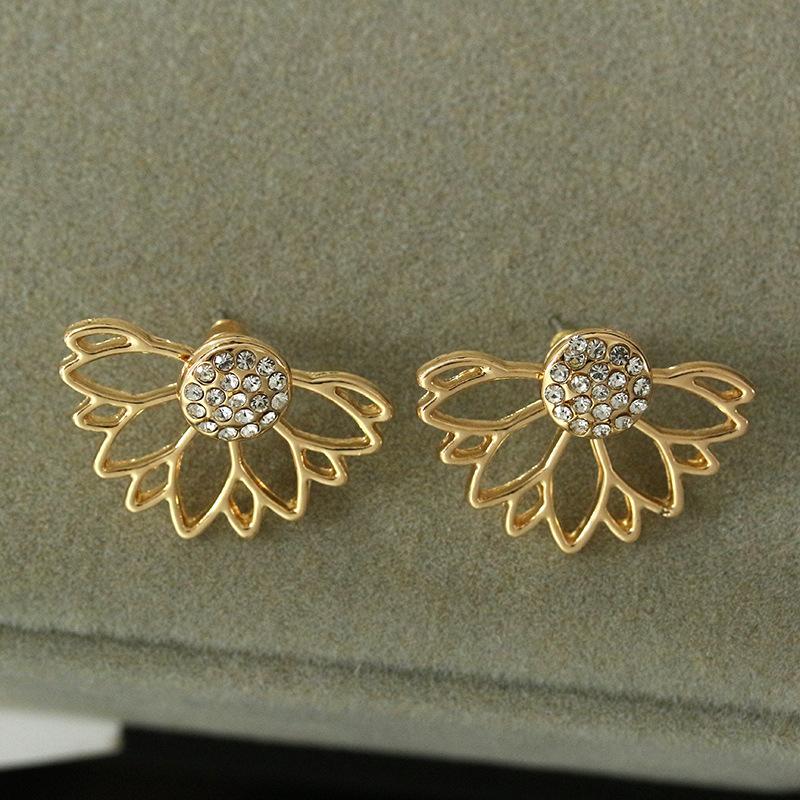 [Tùy chọn màu vàng bạc] Bông tai phong cách Hàn Quốc siêu dễ thương BSTKNu SSHT - [ToToShop]