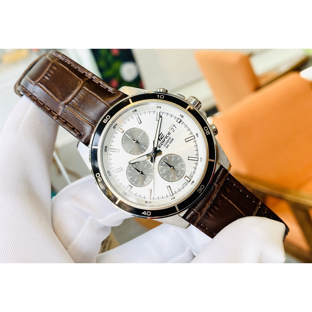 Đồng Hồ Casio Edifice Nam Dây Da EFR-526L-7AVUDF