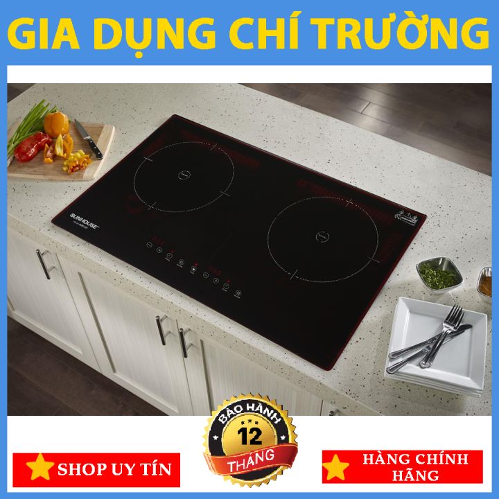 [BẾP TỪ ĐÔI LẮP ÂM] Sunhouse SHB9111MT BH 03 năm
