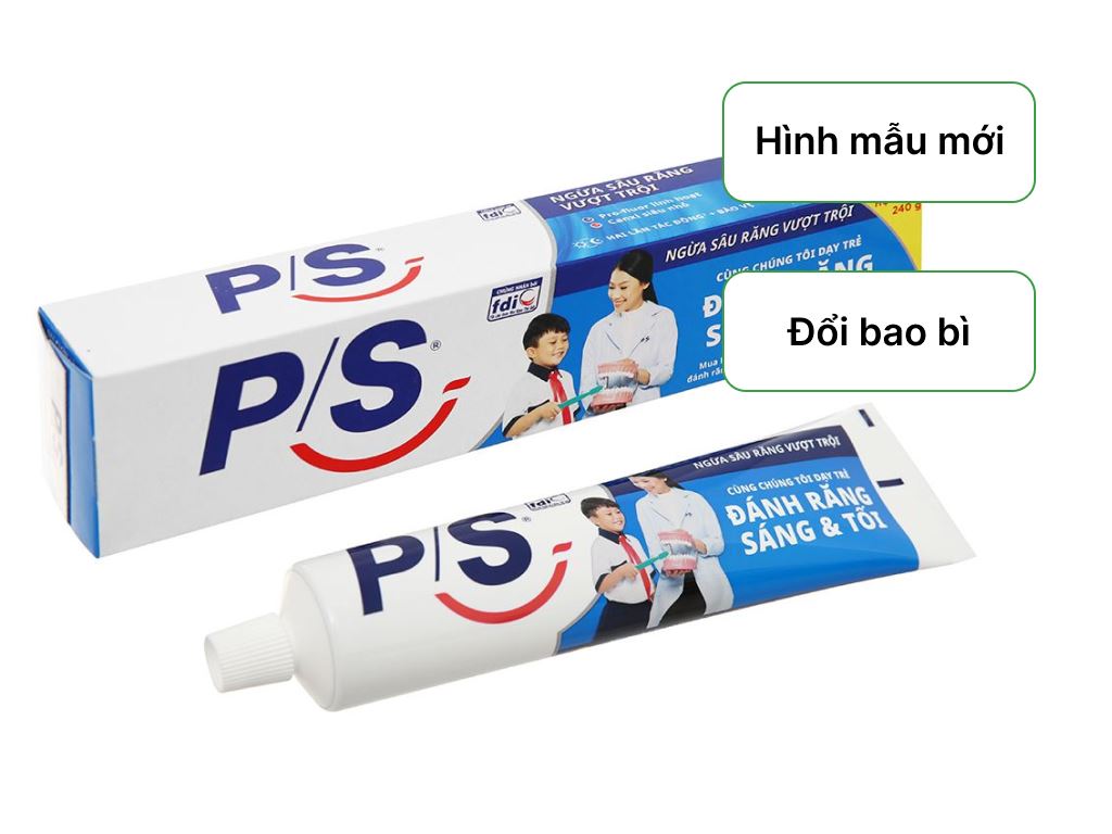 [HCM]Kem đánh răng P/S Ngừa Sâu Răng