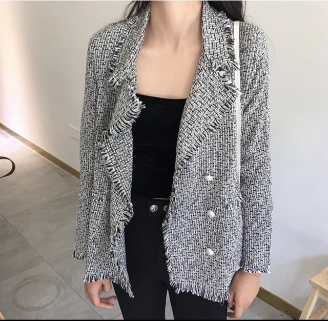 Áo Blazer nữ , áo khoác dạ nữ [SIÊU PHẨM] ảnh thật cực chất