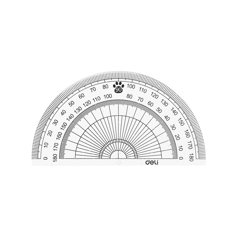Bộ thước kẻ, eke, đo độ 15cm 4 chiếc miyou H657 - Deli
