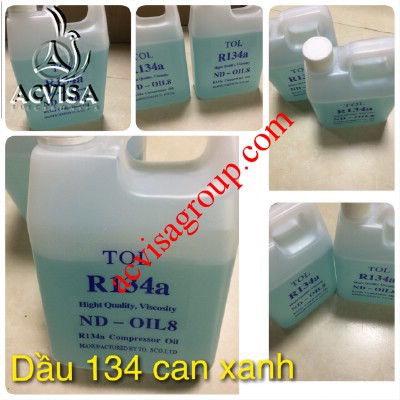 Combo 3 Dầu Lạnh Gas R134 Can Xanh