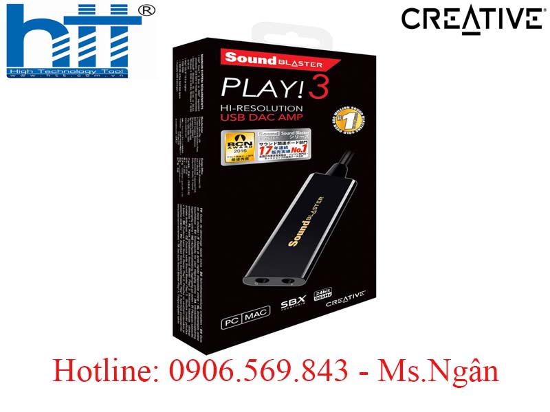 Card Âm Thanh Creative Sound Blaster Play 3