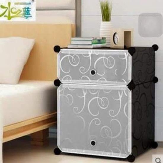 [HCM]Tủ nhựa ghép đầu giường 2 tầng