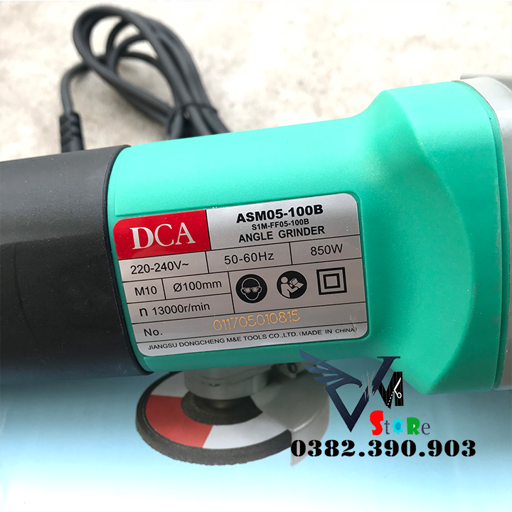 Máy mài góc - Máy mài góc 850W DCA ASM05-100B - máy mài DCA ASM05-100