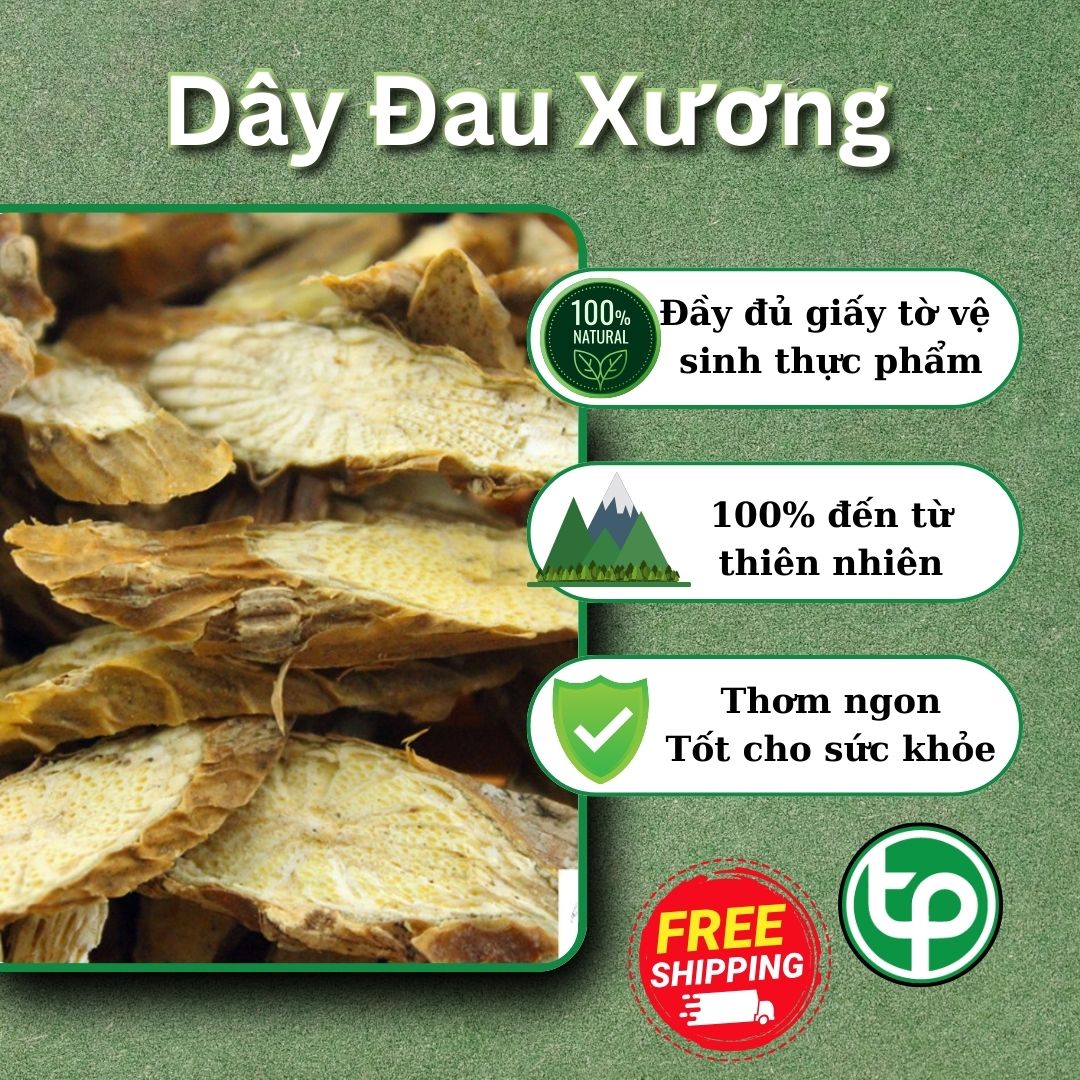 Dây đau xương khô 1kg - Túi lớn hàng sạch cao cấp - Hỗ trợ tốt cho sức khỏe