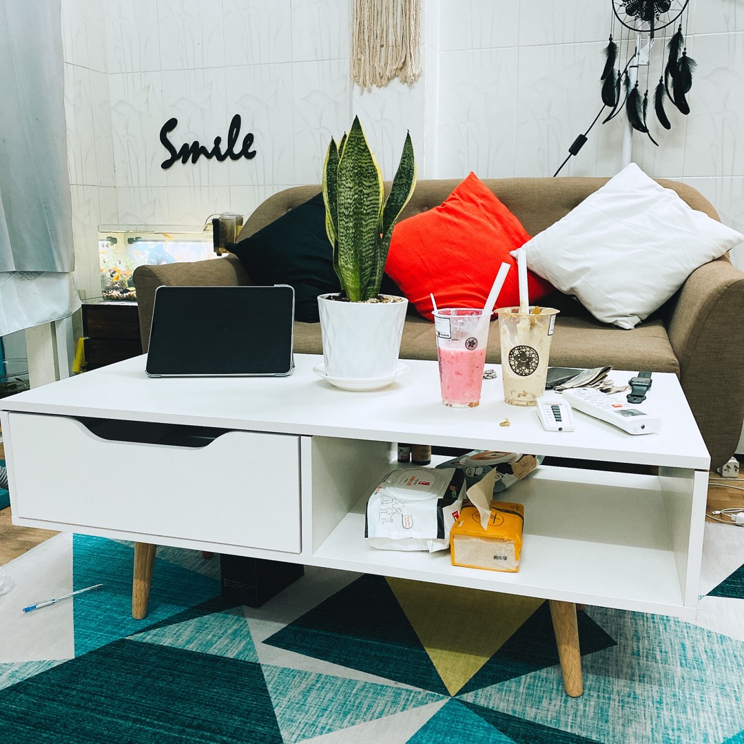 Bàn trà bàn trà sofa phong cách Bắc Âu - GP81