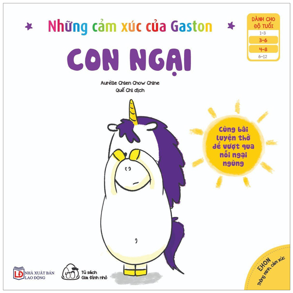 Fahasa - ehon thông minh cảm xúc - những cảm xúc của gaston - con ngại