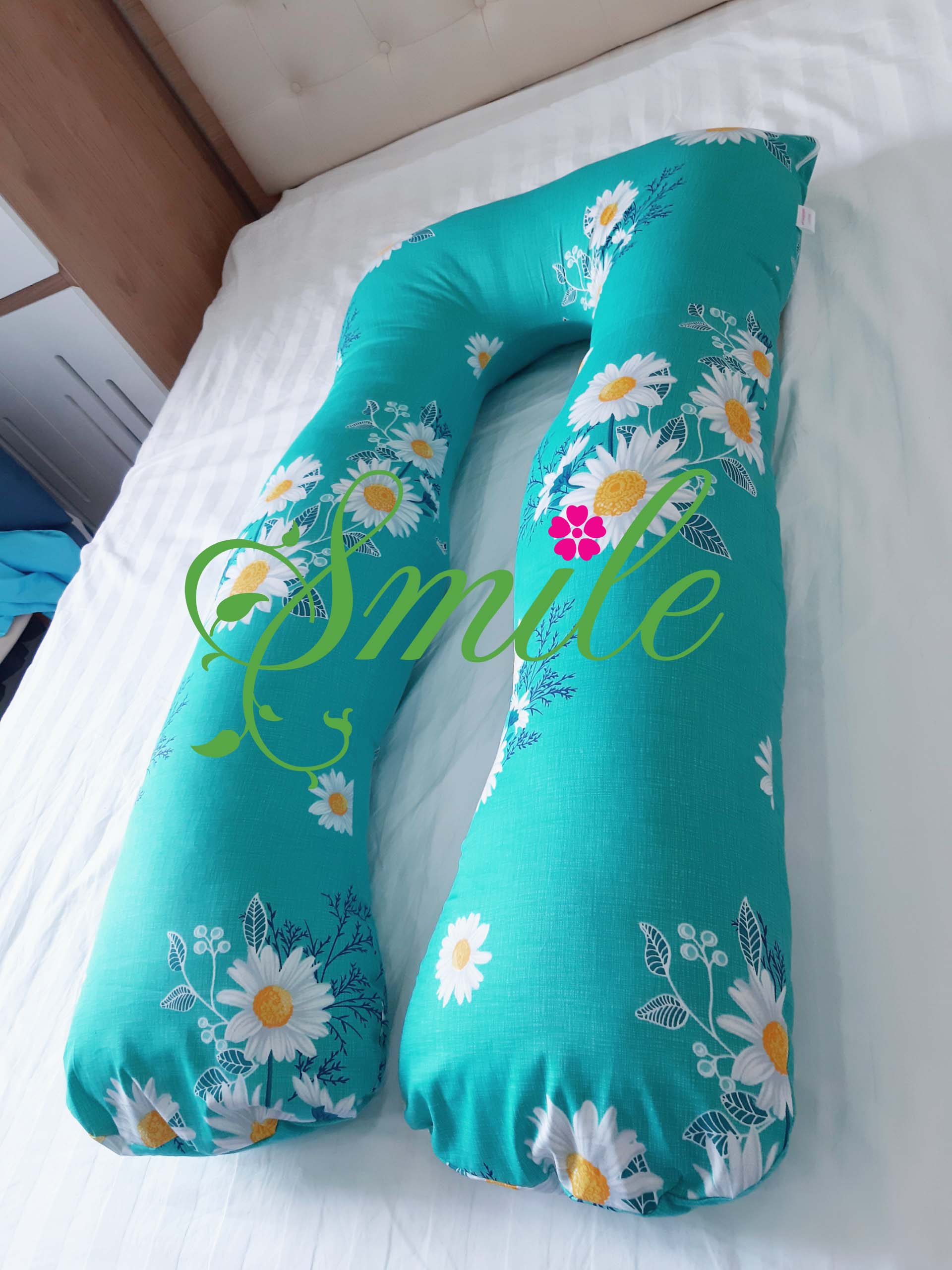 Vỏ gối ôm bà bầu Smile