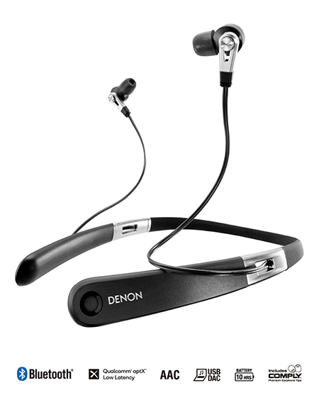 [Trả góp 0%]TAI NGHE BLUETOOTH NECKBAND DENON AH-C820W