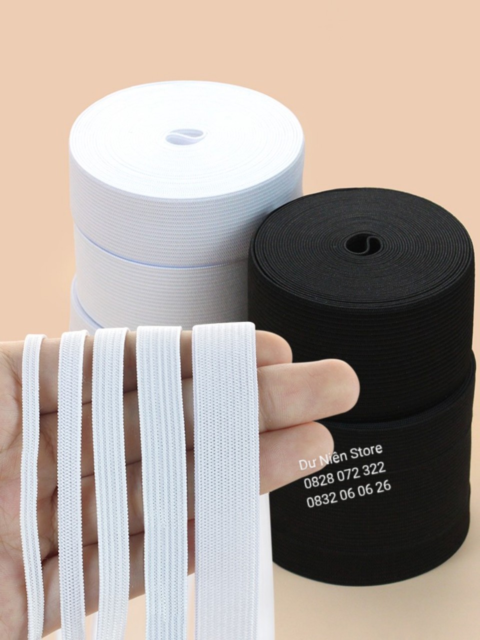 1 Mét Thun Bo Tuấn Huy Đủ Size.