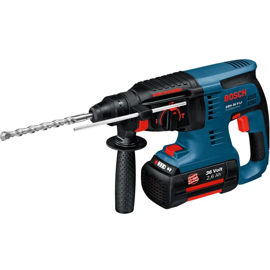 MÁY KHOAN BÚA DÙNG PIN BOSCH GBH 36V-LI