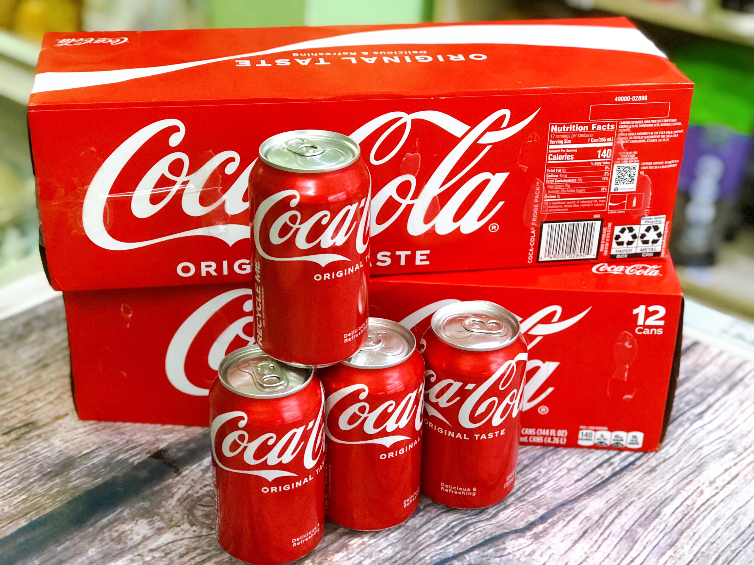NƯỚC NGỌT COCA COLA MỸ (LON)