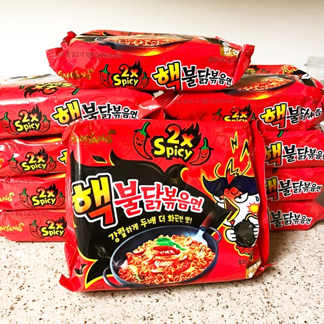 1 Gói Mì Gà Siêu Cay 2x Samyang (140g / Gói)
