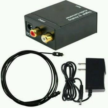 Bộ chuyển đổi âm thanh tivi 4k Optical sang Av R/L loa , amply ( Hàng Hộp ) ,Bộ Chuyển Đổi Tín Hiệu Âm Thanh Tivi 4K Optical Sang Loa , Âmply Tặng Kèm Dây Quang Và Nguồn adpter gắn trực tiếp