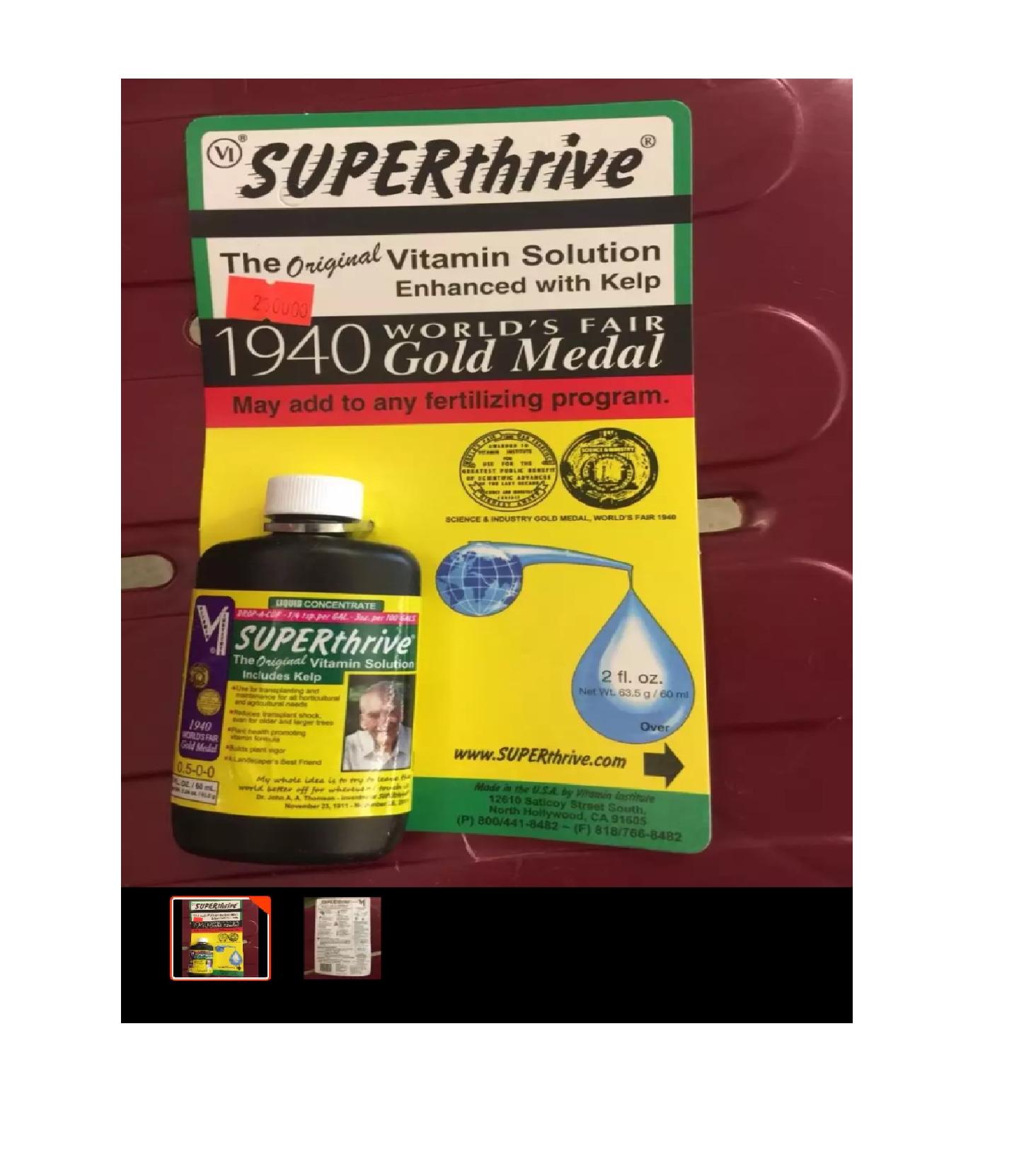 Phân bón hoa lan superthrive lọ 60ml