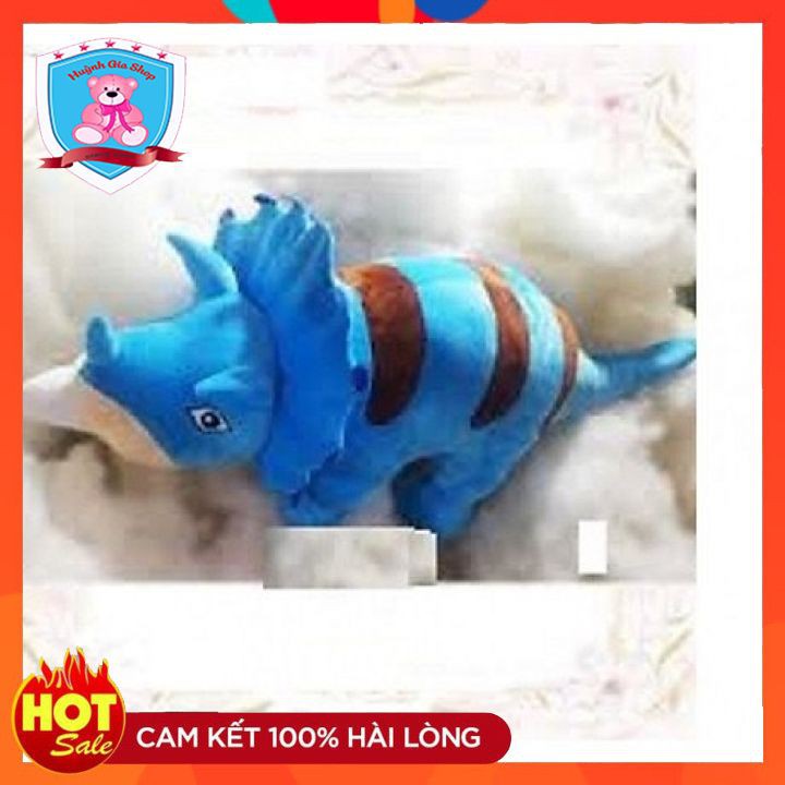 Thú bông khủng long 3 sừng 110cm