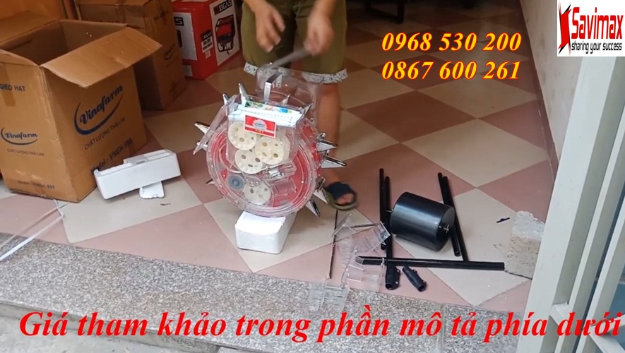 [HCM]Máy tra hạt giống một hàng thế hệ mới SAVIGH989