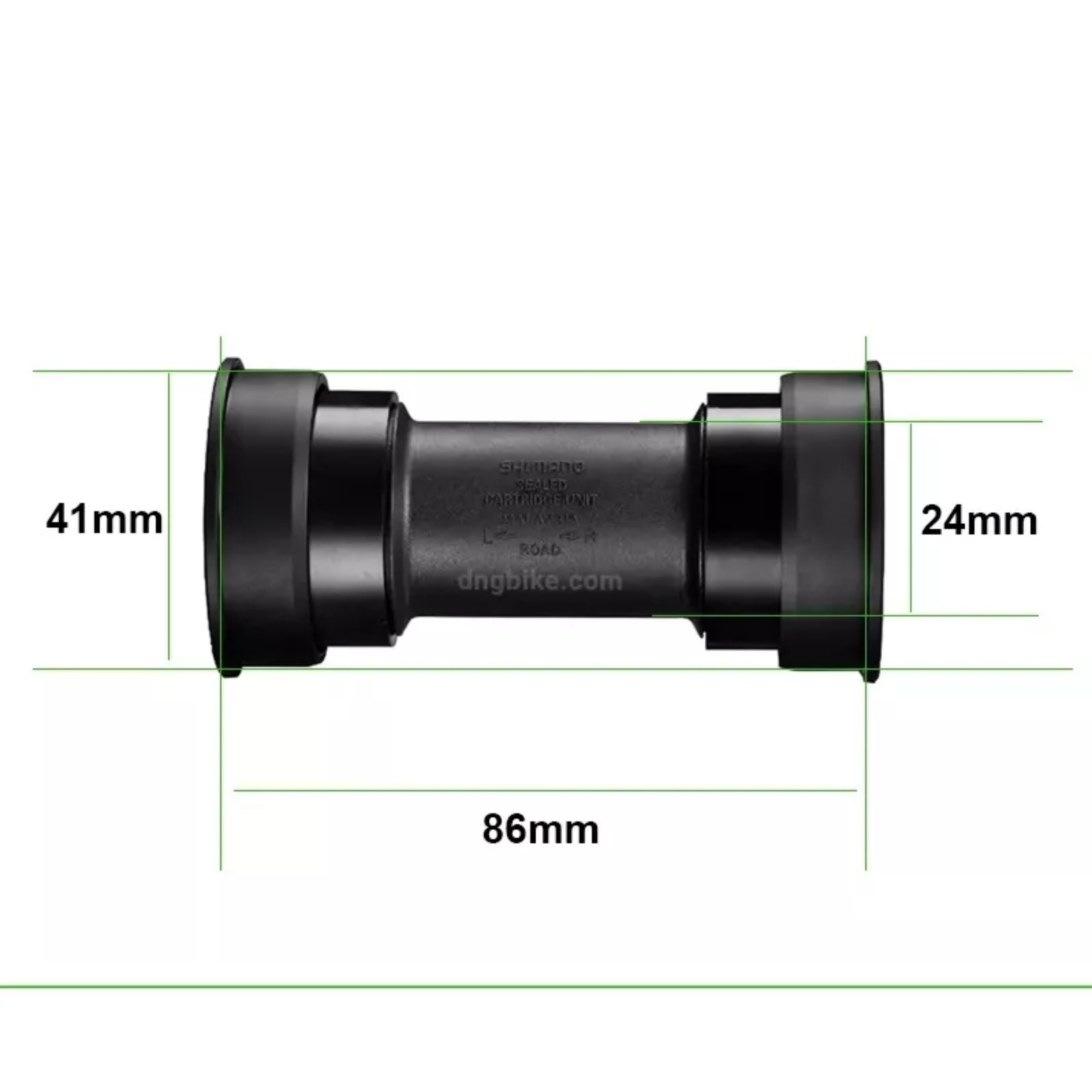 TRỤC GIỮA XE ĐẠP SHIMANO BB-RS500-PB (BB ÉP)