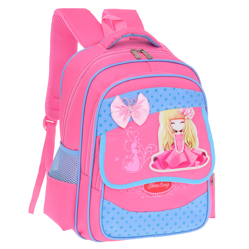 [LOẠI 1 XỊN] Balo loại cao cấp cho bé gái cấp 1 từ lớp 3 đến lớp 6, cặp sách nhiều ngăn nữ tính dễ thương cho học sinh tiểu học hình công chúa