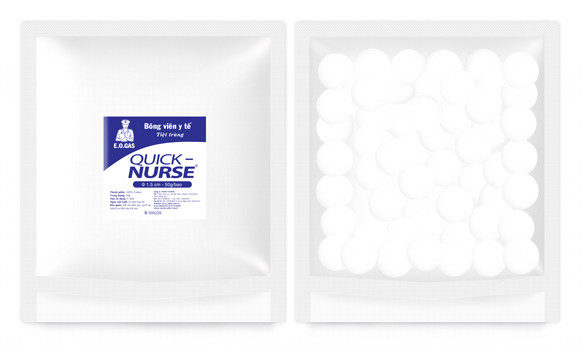 Bông viên y tế Quick-Nurse 50Gr