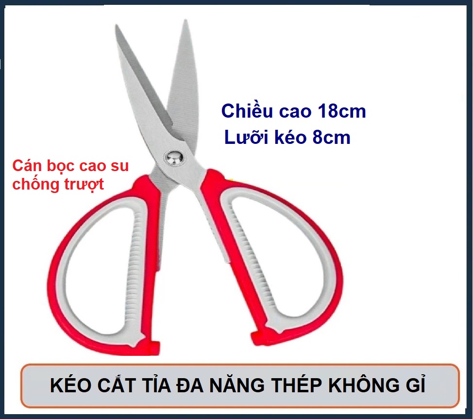 Durable Stainless Steel Household Scissors Sewing Office Scissors Embroidery Leather Fabric Paper Cut Tailor Scissors